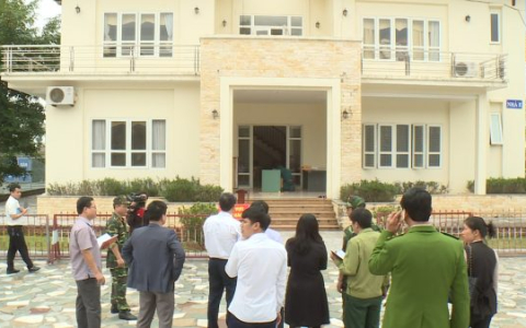 Bí thư Thành ủy TP.Thanh Hóa kiểm tra khu cách ly tập trung số 1