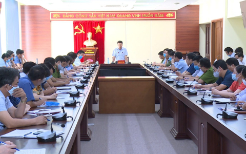 Thành phố Thanh Hoá chỉ đạo công tác phòng chống dịch Covid – 19