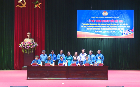 Lễ phát động phong trào thi đua và Triển khai Chương trình “75 nghìn sáng kiến, vượt khó, phát triển”