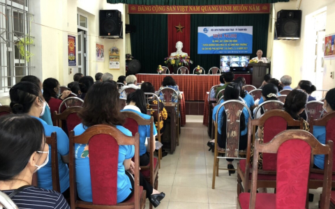 Phường Ngọc Trạo ra mắt mô hình “Tuyến đường kiểu mẫu về vệ sinh môi trường” năm 2021