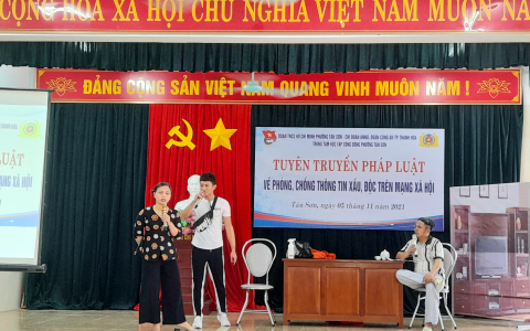 Tuyên tuyền pháp luật về phòng, chống thông tin xấu, độc trên mạng xã hội