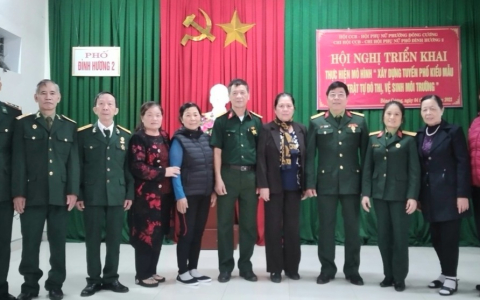 “Xây dựng tuyến phố kiểu mẫu về trật tự đô thị, vệ sinh môi trường”