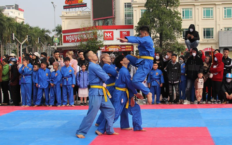 Hội diễn các CLB Vovinam tỉnh Thanh Hóa lần thứ VIII mừng Đảng, mừng Xuân Quý Mão 2023
