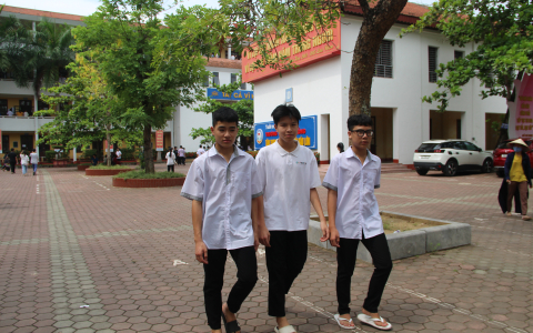 2755 thí sinh thành phố Thanh Hóa hoàn thành môn thi cuối cùng