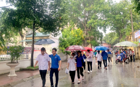 3.553 thí sinh bước vào ngày thi đầu tiên kỳ thi THPT Quốc Gia năm 2023