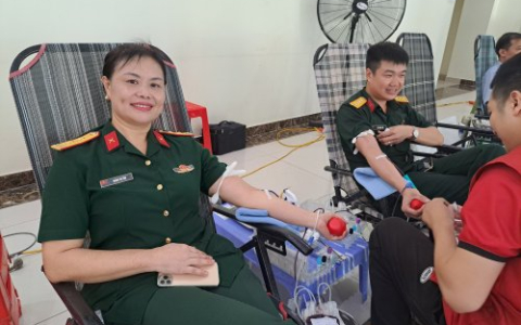 Thành phố Thanh Hóa vượt 612 đơn vi máu