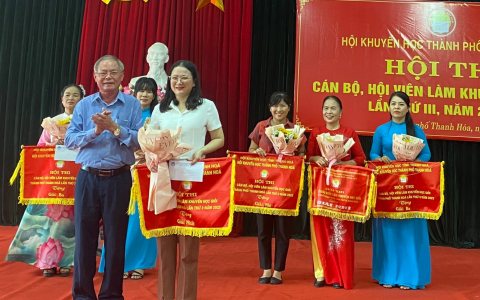 Hội thi Cán bộ, hội viên làm khuyến học giỏi lần thứ 3 thành phố Thanh Hóa năm 2023