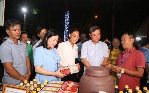 Các sản phẩm OCOP được giới thiệu tại Công viên Hội An - tiềm năng và ẩm thực xứ Thanh