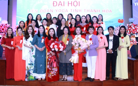 Đại hội thành lập Liên đoàn Yoga tỉnh Thanh Hóa, nhiệm kỳ 2023-2028
