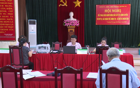 Công tác giao dịch xã