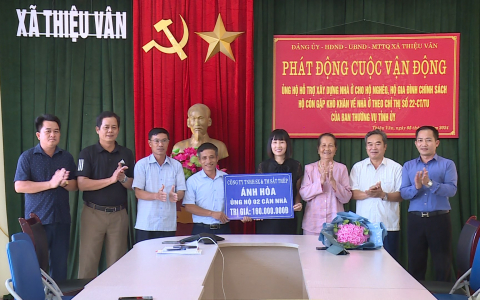 Xã Thiệu Vân thực hiện Chỉ thị số 22-CT/TU của BTV Tỉnh ủy