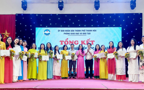 Tổng kết Hội thi giáo viên dạy giỏi bậc Tiểu học cấp thành phố Thanh Hóa năm 2024-2025