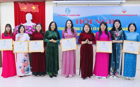 Hội LHPN TP Thanh Hóa tổng kết công tác hội và hoạt động TYM năm 2024, triển khai nhiệm vụ trọng tâm năm 2025